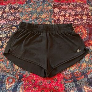 Women's black alo shorts | size small
